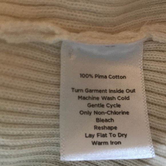 SALE: NWOT Talbots Ribbed Button Down Top - Picture 5 of 5